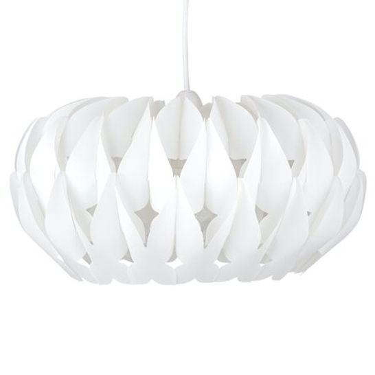 BOXED WHITE WAVE EASY FIT LIGHT SHADE