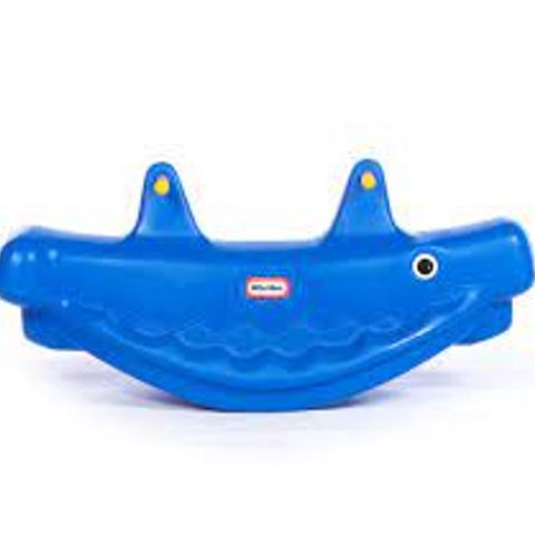 LITTLE TIKES WHALE TEETER TOTTER - BLUE - 1 PACK