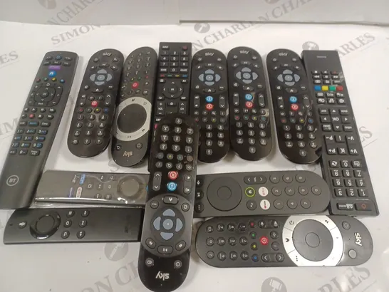 LOT OF 13 ASSORTED REMOTE CONTROLS