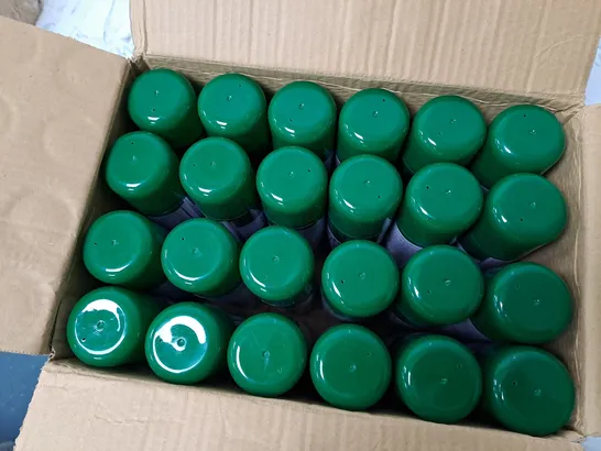 APPROXIMATELY 24 AUTO EXTREME SPRAY PAINT IN RACING GREEN 250ML 
