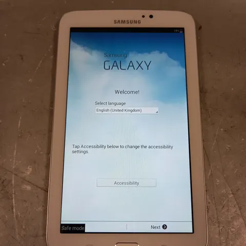 SAMSUNG GALAXY TAB 3 TABLET