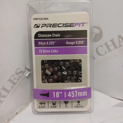 PRECISEFIT PWFTCA1804 CHAINSAW CHAIN - 18"