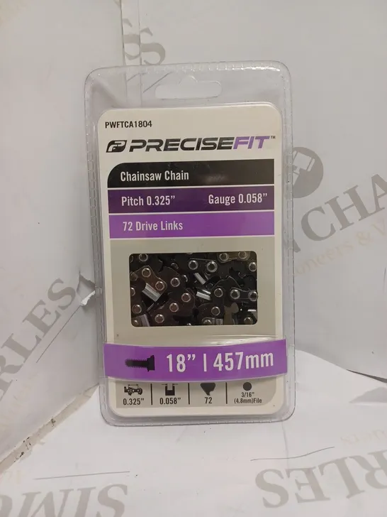 PRECISEFIT PWFTCA1804 CHAINSAW CHAIN - 18"