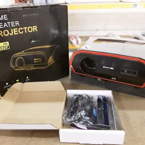 BRAND NEW BOXED CAI-WEI A10 DIGITAL LED PROJECTOR 