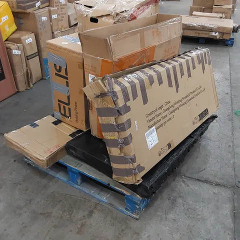 PALLET OF ASSORTED FURNITURE PARTS AND CONSUMER PRODUCTS 