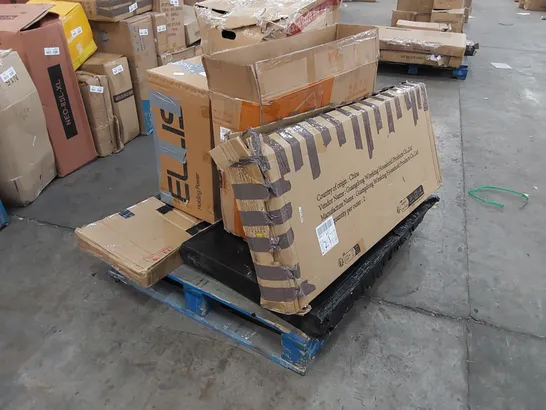 PALLET OF ASSORTED FURNITURE PARTS AND CONSUMER PRODUCTS 