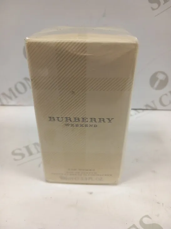 BOXED AND SEALED BURBERRY WEEKEND EAU DE PARFUM 100ML