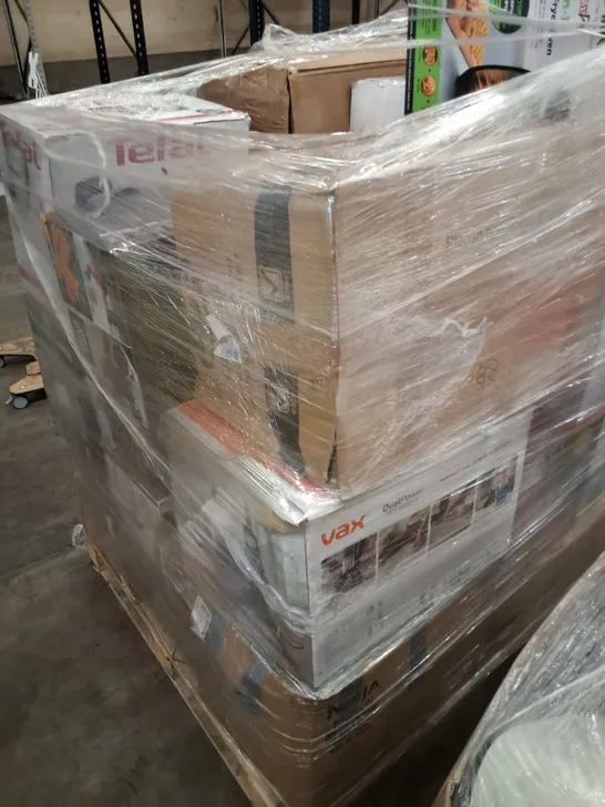 PALLET OF APPROXIMATELY 27 UNPROCESSED RAW RETURN HOUSEHOLD AND ELECTRICAL GOODS TO INCLUDE;