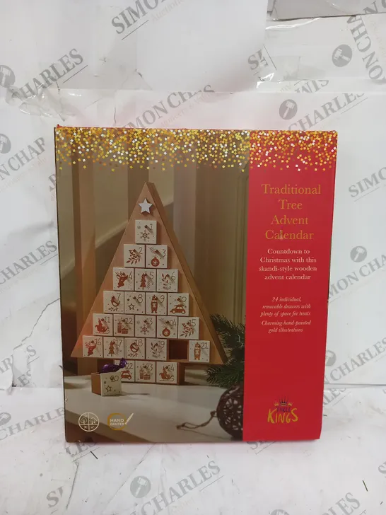 TRADITIONAL TREE ADVENT CALENDAR RRP £29.99