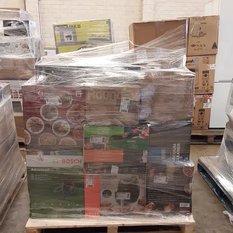 PALLET OF APPROXIMATELY 21 UNPROCESSED RAW RETURN HOUSEHOLD AND ELECTRICAL GOODS TO INCLUDE;