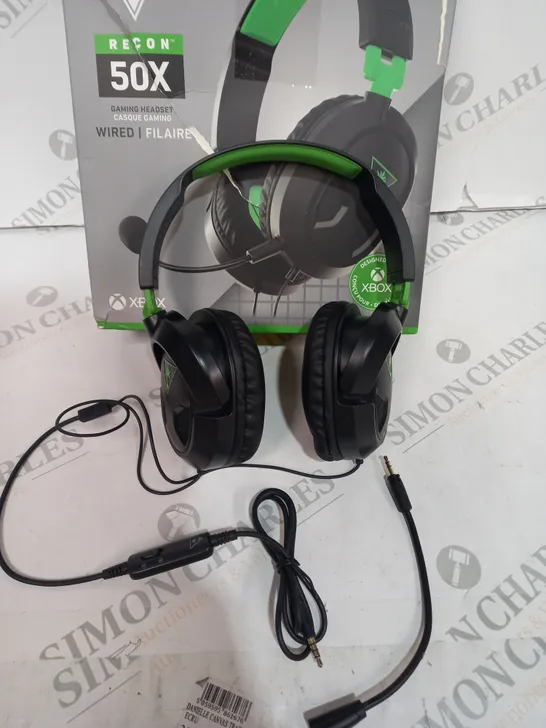 BOXED TURTLE BEACH RECON 50X GAMING HEADSET