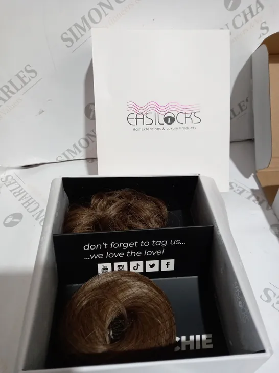 EASILOCKS SET OF SCRUNCHIES - FUDGE BROWNIE 