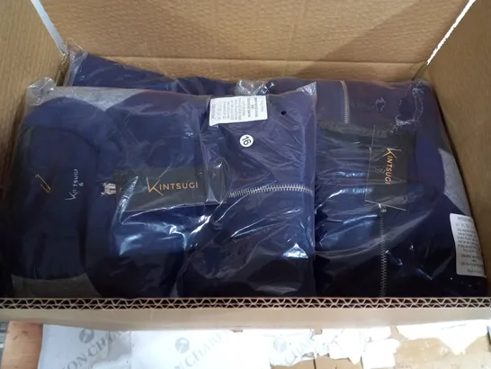 BOX OF APPROX. 10 KINTSUGI-0003 NAVY CAPES