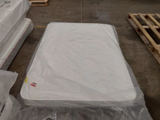 QUALITY BAGGED 4'6" DOUBLE ROSEBURY OPEN COIL MATTRESS 