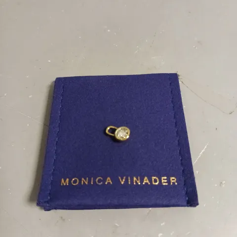 MONICA VINADER MINI BEZEL PENDANT CHARM