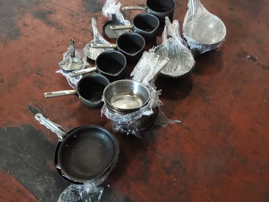 LOT TO CONTAIN A LARGE ASSORTMENT OF METAL POTS AND PANS - QUANTITY UNSPECIFIED