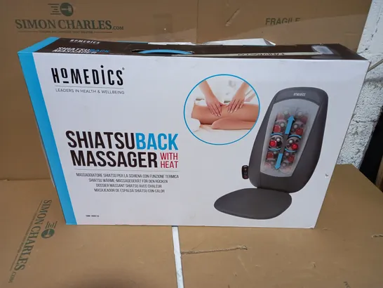 BOXED HOMEDICS SHIATSU BACK MASSAGER SBM-180H-EU