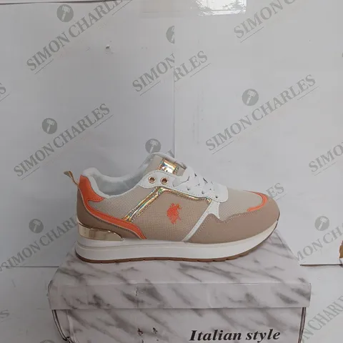 SEA STAR BLUE BEIGE TRAINERS - EU 40