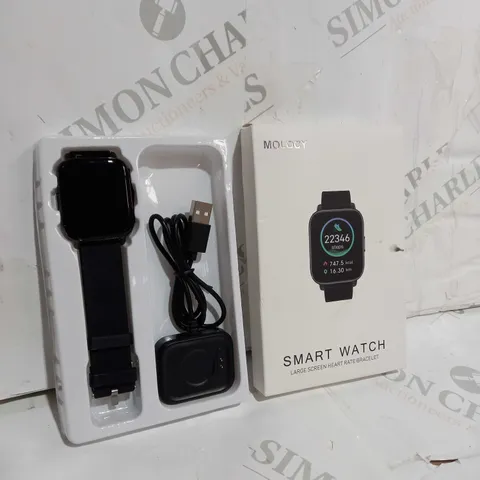 BOXED MOLOCY SMART WATCH HEALTH BAND 