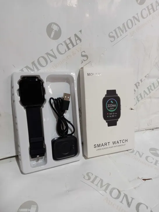 BOXED MOLOCY SMART WATCH HEALTH BAND 