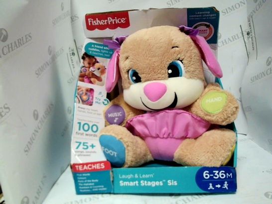 FISHER PRICE TEACHES - A FRIEND WHO CUDDLES, LIGHTS UP AND TEACHES TOO!