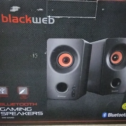 BLACKWEB BLUETOOTH GAMING SPEAKERS 