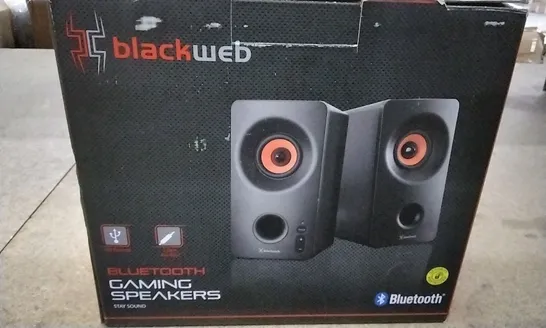 BLACKWEB BLUETOOTH GAMING SPEAKERS 