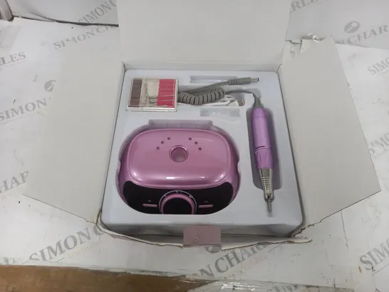 DELAINE RECHARGABLE ELECTRIC NAIL DRILL MACHINE BOXED