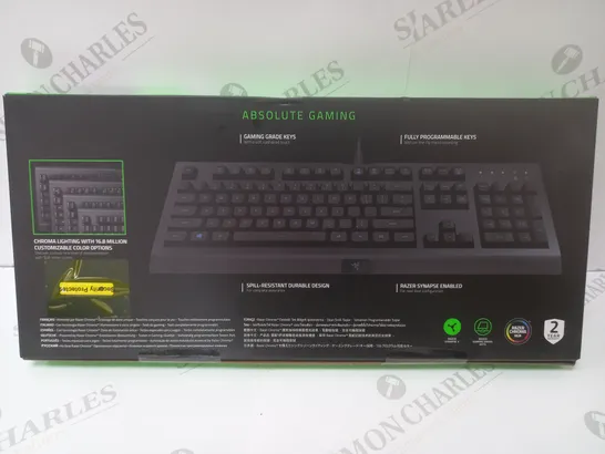 BRAND NEW BOXED RAZER CYNOSA LITE ESSENTIAL GAMING KEYBOARD