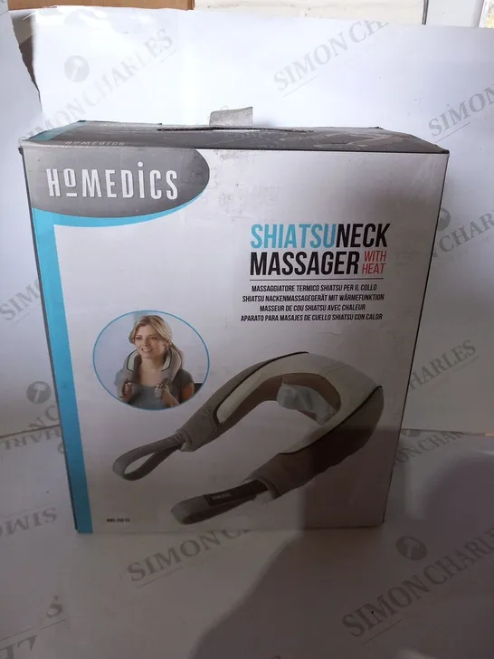 BOXED HOMEDICS SHIATSU NECK MASSAGER WITH HEAT NMS-250-EU