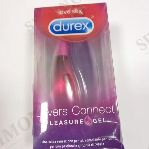 BOXED DUREX LOVERS CONNECT PLEASURE GEL 2 X 60ML