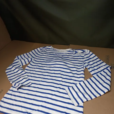 WOMENS SEASALT CORNWALL STRIPPED SAILOR SHIRT SIZE 12