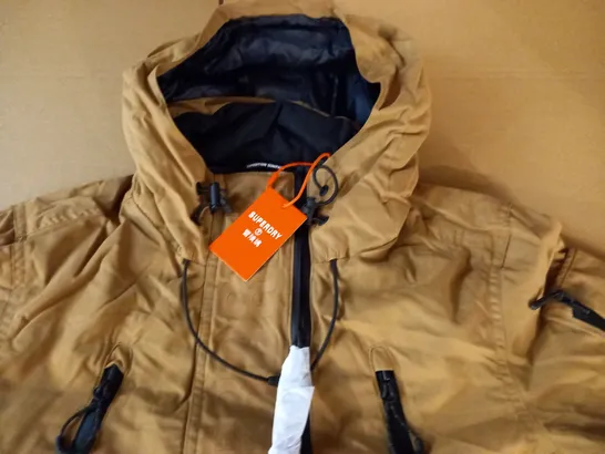 SUPERDRY ULTIMATE WIND JACKET IN SANDSTONE - UK M