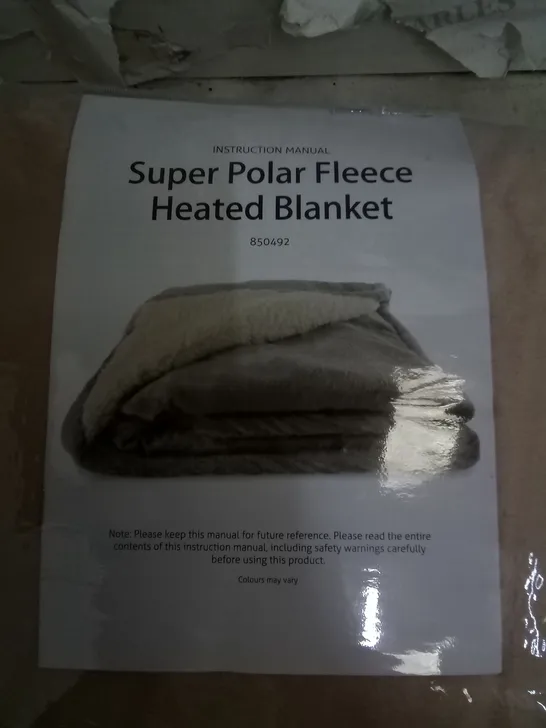 SUPER POLAR FLEECE 160 X 120 CM BLANKET ROSE