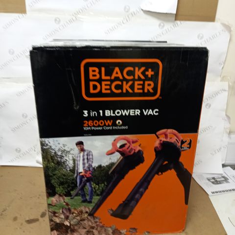 BLACK+DECKER BEBLV260-GB BLOWER VAC 