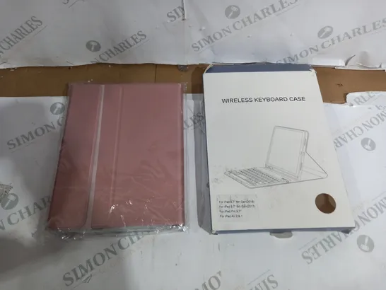 WIRELESS KEYBOARD CASE FOR IPAD IN PINK 