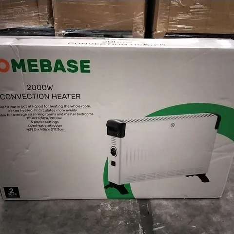 BOXED HOMEBASE 2000W CONVECTION HEATER