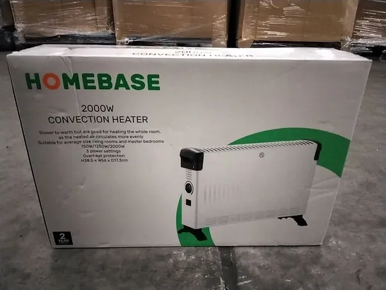 BOXED HOMEBASE 2000W CONVECTION HEATER