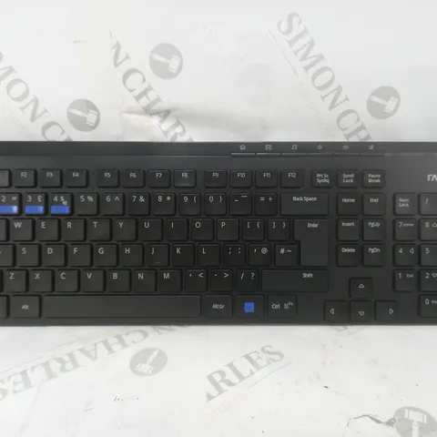 BOX OF 4 RAPOO 8100M WIRELESS KEYBOARD