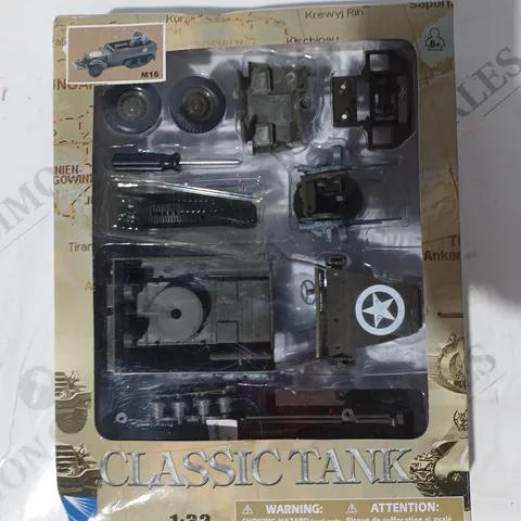 BOXED NEWRAY CLASSIC TANK 1:32 SCALE M16 MODEL KIT