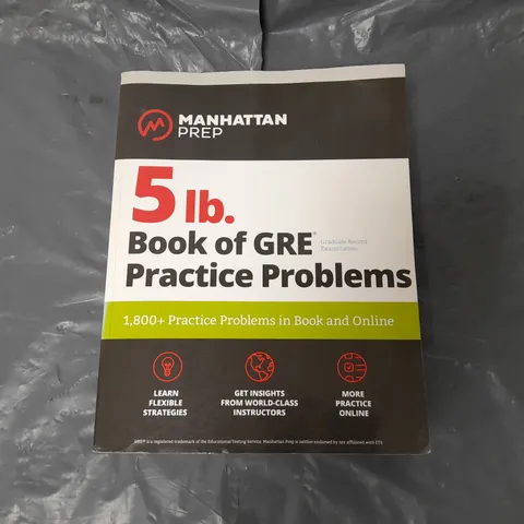 MANHATTAN PREP 5IB BOOK OF GRE PRACTICE PROBLEMS