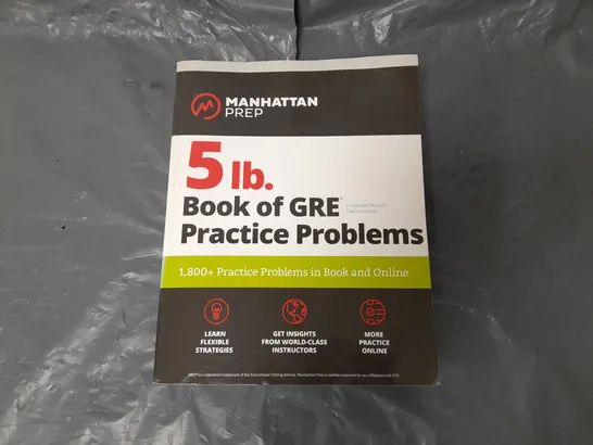 MANHATTAN PREP 5IB BOOK OF GRE PRACTICE PROBLEMS