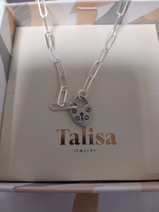 BOXED TALISA LOCK NECKLACE