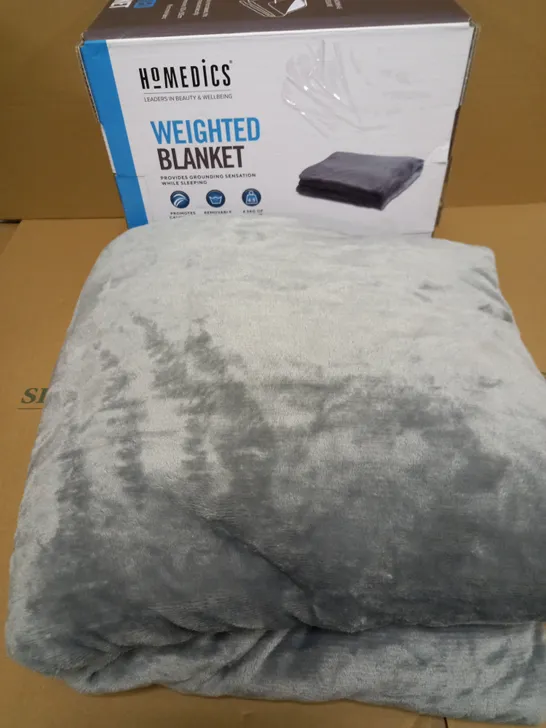 BOXED HOMEDICS WEIGHTED BLANKET