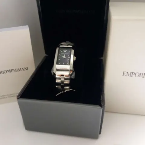 BOXED EMPORIO ARMANI AR0747 WRIST WATCH