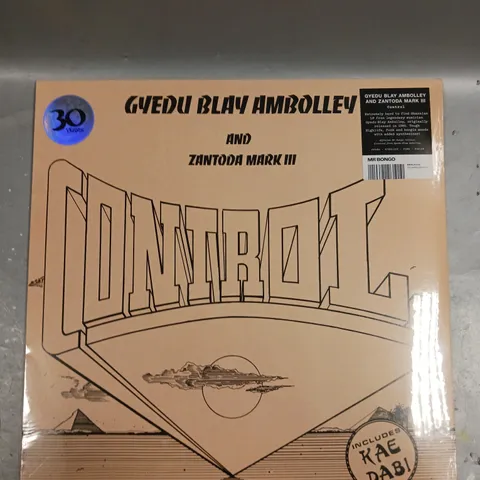 SEALED GYDU BLAY AMBOLLEY CONTROL 30 YEARS VINYL 