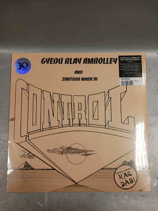 SEALED GYDU BLAY AMBOLLEY CONTROL 30 YEARS VINYL 