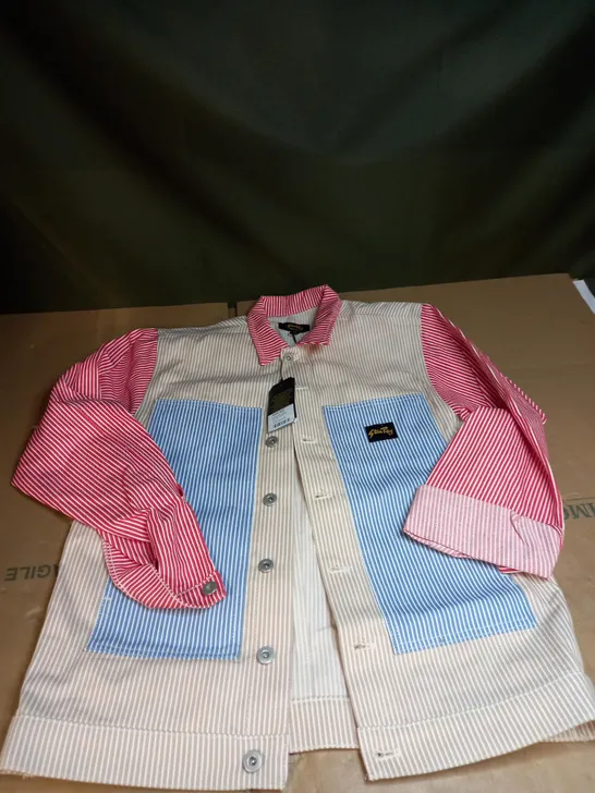 STAN RAY PIN STRIPPED BOX JACKET SIZE SMALL