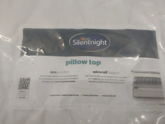 QUALITY BAGGED 5' KINGSIZE SILENTNIGHT PILLOWTOP MATTRESS 