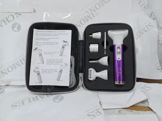 TILI 5-IN-1 MULTI-FUNCTION HAIR REMOVAL KIT - PURPLE